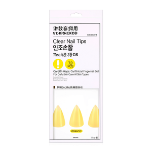 Puntas de Uñas Transparentes, 72 Piezas, Forma de Ataúd, Juego de Uñas Artificiales para el Cuidado Diario de la Piel, para Todo Tipo de Piel - Product Image 2