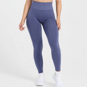 <span class=keywords><strong>Leggings</strong></span> da corsa Scrunch senza cuciture <span class=keywords><strong>dimagranti</strong></span> morbidi a compressione da donna - Product Image 5