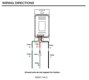 2025 RZ021-5A-S treo tường tiết kiệm năng lượng và đơn giản hóa điều khiển ánh sáng chuyển động cảm biến chuyển động chuyển đổi ánh sáng | Cảm biến hồng ngoại PIR - Product Image 4