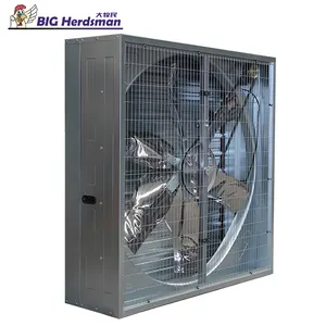 Değişken boyutları duvara monte kutu tipi endüstriyel hava aspiratör kanatlı sera havalandırma egzoz fanı