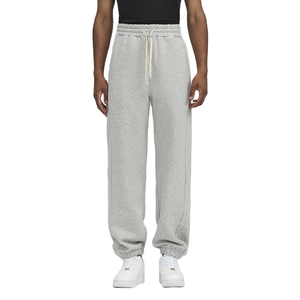 Vente en gros fabricant – Pantalon de jogging sportif pour homme, 100 % coton, mi-lourd, brodé, taille élastique, haute qualité, coupe oversize, couleur unie - Product Image 1