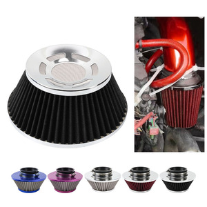 Filtro de aire de 76 mm con cabezal plano tipo hongo para modificación de automóviles, ajuste universal OFI076 - Product Image 4