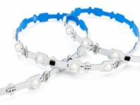 Bandes lumineuses intelligentes Ws2815 12V 30 LED/m avec lentille, bande LED adressable