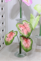 Harga Pabrik Daun Monstera, Anthurium, Philodendron Buatan EVA Custom, Bunga Besar untuk Pernikahan, Pajangan Mal Luar Ruangan