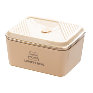 Stainless Steel <b>Lunch</b> <b>Box</b> Set Double Layer Sealed With Lid Microwaveable For Student Home Travel - Product Image 5