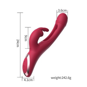 Vibratore Massaggiatore Clitorideo e Punto G Silenzioso e Impermeabile per Donne - Ricaricabile USB, 12 Frequenze - Product Image 6