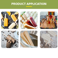 Bâton de crème glacée écologique de l'approvisionnement de la Chine 114/180/190mm pour la crème glacée