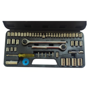 Nhỏ 52PCS đa ổ cắm MARS <span class=keywords><strong>bit</strong></span> hộ gia đình phần cứng tay công cụ thiết lập Kit Ratchet xử lý Bộ chuyển đổi Spinner xử lý sửa chữa cơ khí - Product Image 3