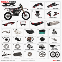 Jantes, moyeux, disques de frein et pignons compatibles avec Regulmoto Sport-003 Athlete TE ZR