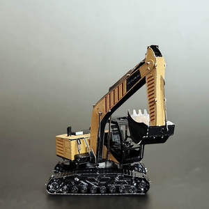 Kuangmo Excavatrice 3D en acier inoxydable tout métal à assembler soi-même, sans colle, pour les 14 ans et plus - Product Image 4