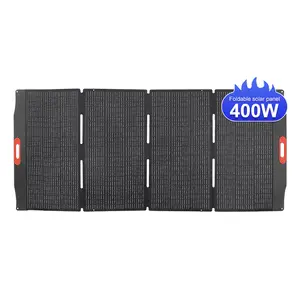 Ucuz fiyat su geçirmez kamp güneş enerjisi şarj cihazı ETFE taşınabilir GÜNEŞ PANELI 300W 24V 12V katlanabilir güç istasyonu için GÜNEŞ PANELI 400W