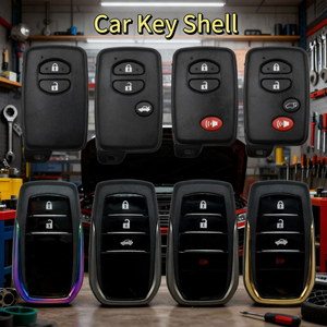 Bán buôn <span class=keywords><strong>2</strong></span>/3/4/<span class=keywords><strong>5</strong></span> nút từ xa chìa khóa xe Bìa chìa khóa xe cho TOYOTA vỏ chìa khóa - Product Image 1