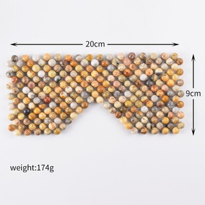 Venta directa del fabricante Crystal Jade Masaje Compresa fría Amatista Bead Suministros DE SALUD <span class=keywords><strong>Eye</strong></span> <span class=keywords><strong>SPA</strong></span> Mask <span class=keywords><strong>Eye</strong></span> - Product Image 6
