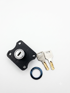 Serrure compacte Carvo Lazer Lock 25 mm avec clé maîtresse, quincaillerie de verrouillage polyvalente pour armoires, placards, tiroirs et meubles de rangement - Product Image 3