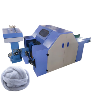 Machine à carder la laine de petite taille à <span class=keywords><strong>prix</strong></span> d'usine, machine à prélèvement, peut produire des bandes ou du filet. - Product Image 1