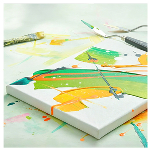 <span class=keywords><strong>Toile</strong></span> <span class=keywords><strong>vierge</strong></span> standard adaptée aux peintures à l'huile des artistes, vente en gros personnalisée, <span class=keywords><strong>toile</strong></span> peinte à la main 280 g/m² pour usage en studio - Product Image 4