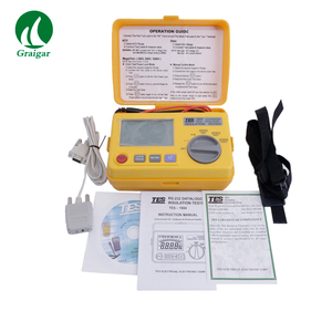 เครื่องทดสอบฉนวนกันความร้อน TES-1604 600V <span class=keywords><strong>ACV</strong></span> <span class=keywords><strong>40</strong></span>โอห์มพร้อมไฟแบ็คไลท์ LCD หน้าจอ1604 - Product Image 4