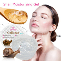 Gel hydratant naturel bio à base d'escargot Disaar avec collagène, soin réparateur pour le visage, gel apaisant pour la réparation après soleil
