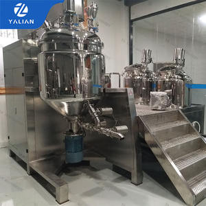 Mezclador emulsionante de homogeneización al vacío de pomada de elevación de alta velocidad para crema detergente líquido para lavar platos peluquería - Product Image 2