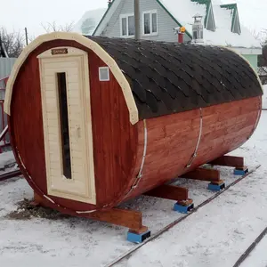 Verkaufe Outdoor Steam Sauna Room für 2 Personen mit New Red Cedar
