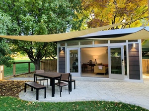 Prefabricated Portable Modular Modern Office Cottage House Garen Studio Shet in the Courtyard - Product Image 2