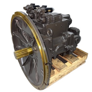 Pompe hydraulique DIG K5V212 remanufacturée, moteur d'orientation et boîte de vitesses pour pelle sur chenilles SY485, haute qualité, en bois - Product Image 3