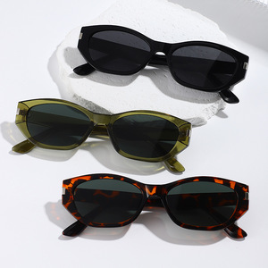 Women Cat Eye <b>Sunglasses</b> UV400 Polarized PC Frame TAC Lens <b>Leopard</b> <b>Print</b> Sun Protection Driving Style - Product Image 2