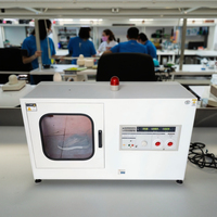 Testeur de chaussures de sécurité isolantes haute tension ISO EN20344, machine de test Hipot pour chaussures de travail en cuir, haute précision