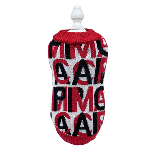 Lujoso suéter de punto personalizado para perros y mascotas Suéteres de invierno lavables suaves y cálidos del fabricante en varios colores Estilo moderno - Product Image 3