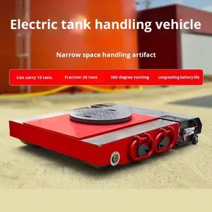 Elektrischer Tankmover mit CE- und GS-Zertifizierung, 30 Tonnen Tragkraft |   Industrielle Lithium-Batterie für Elektrische Lastenkarren im Fabrikbetrieb - Product Image 3