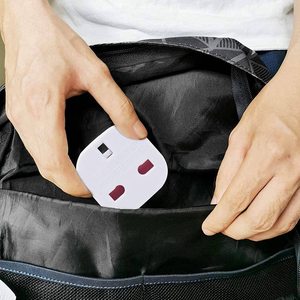 Adaptateur de prise britannique/européenne à prise européenne, prise de conversion UE, BX-9625, 16A, 2 <span class=keywords><strong>prises</strong></span>, usage commercial, directement de l'usine - Product Image 6