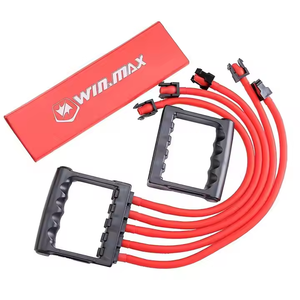 Win.Max卸売抵抗バンドラテックスフィットネスチューブ5チューブチェストエキスパンダープルフォーステンショナーホーム筋肉トレーニング - Product Image 1
