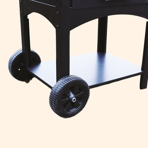<span class=keywords><strong>Four</strong></span> à pizza commercial intelligent chinois, au propane et au bois, en briques d'argile, rotatif, mobile, pour extérieur - Product Image 3
