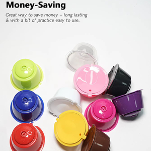 Venta directa Pack de 4 Accesorios de Cafetería Ecológicos Filtro de Café Vacío para Dulce <span class=keywords><strong>Gusto</strong></span> Reutilizable y Regregavel Pod - Product Image 2