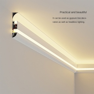 Nouvel article : éclairage LED de plafond anti-éblouissement à double paupière, profil en aluminium avec dissipateur thermique, diffuseur PC - Product Image 6