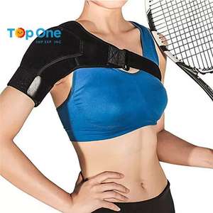 Top One Compresión ajustable Tela de neopreno Sport Brace Guard Cinturón de soporte de hombro para lesiones deportivas - Product Image 4