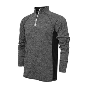 Sweat-shirt en molleton respirant et écologique à manches longues et fermeture éclair quart de tour, coupe régulière, style décontracté pour homme, idéal pour l'hiver – Meilleure vente - Product Image 3