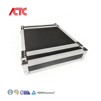 Boîtier de transport antichoc personnalisé en aluminium pour amplificateur 1U/2U/3U/4U