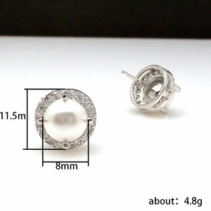 Mini Orecchini a Perno per Donne, Eleganti Accessori per Orecchie da Indossare Quotidianamente - Product Image 5