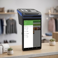 Terminal de point de vente mobile portable FYJ F1-88, système de données Android, écran tactile 8 pouces, lecteur de codes-barres, logo personnalisé