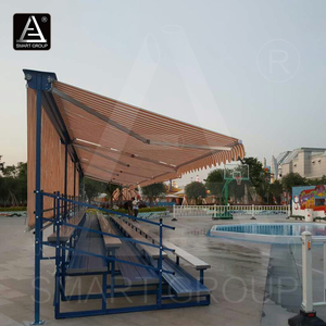 Arquibancadas Portáteis de Alumínio Usadas para Estádio Escolar com Cobertura para Assentos Externos - Product Image 4