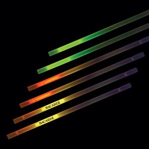 Pailles à boire LED personnalisées en gros, pailles néon qui brillent dans le noir pour les boissons - Product Image 4
