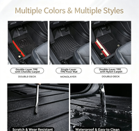 Tapis de sol pour Honda ZR-V 2025 5D 3D en plastique TPE, ensemble complet personnalisé, accessoires de voiture en plastique TPE d'usine