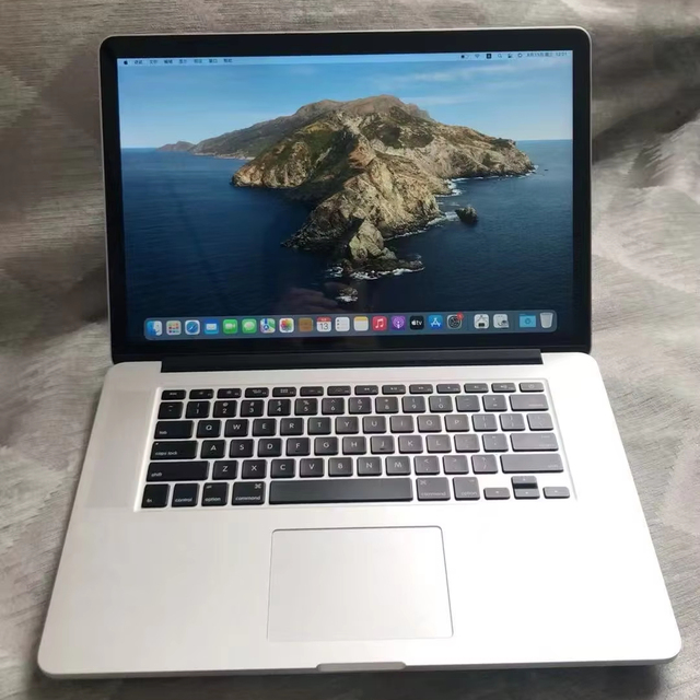 Notebook Pro 2015 A1398 MJLQ2 I7-4770HQ 16G 256G 15inch Korean Keyboard Dual Core Windows 10 Metal Body