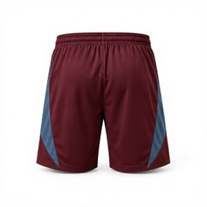 Shorts de sport pour homme en polyamide respirant, séchage rapide, taille mi-haute, cordon de serrage, poches élastiques, pour la gym et la course à pied - Product Image 2