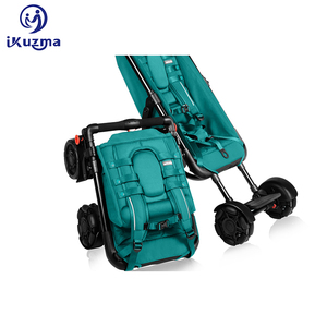 fábrica de última portátil compacto 2 en 1 luz verde plegable silla mamá caliente de lujo mochila Carro de bebé cochecito - Product Image 3