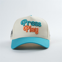 Gorras Personalizadas con Logo Bordado en Relieve, Sombreros Personalizados con Logo Bordado 3D, Gorras de Béisbol de Corona Alta para Hombre Personalizadas