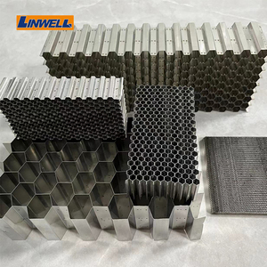 Panneau en nid d'abeille en acier inoxydable Linwell, écologique, isolation acoustique, imperméable, léger, utilisation en intérieur - Product Image 1