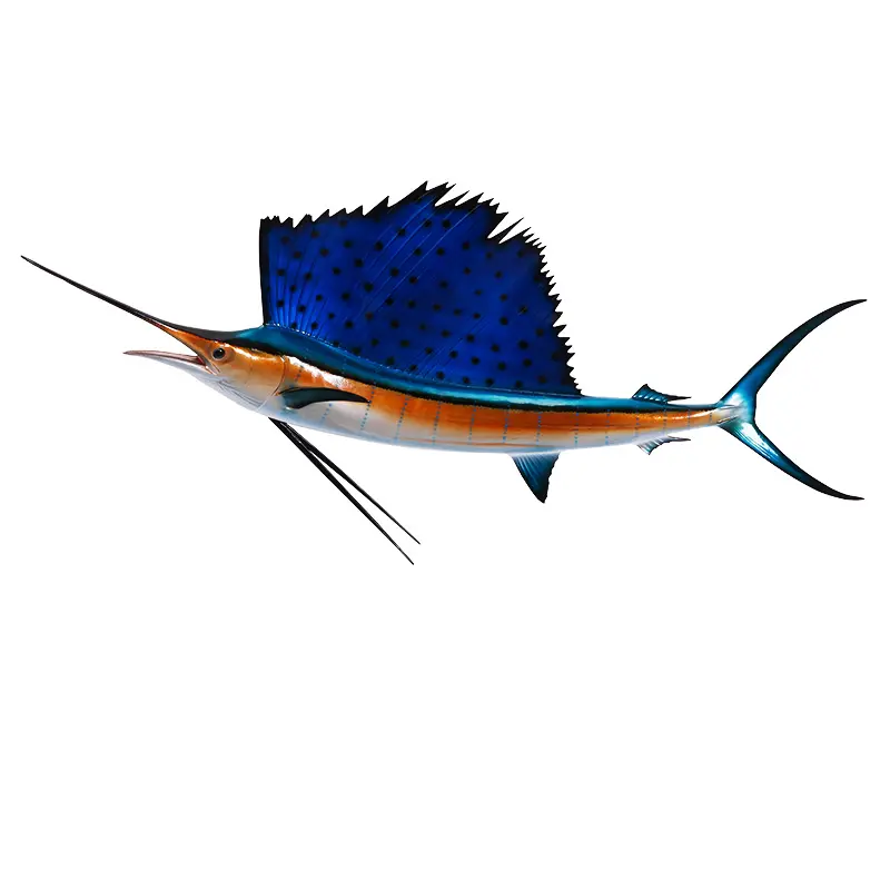 Sợi Thủy Tinh Nhà Sản Xuất Chuyên Nghiệp 138X24X65 Dsl54l Sailfish Home Crafts Sản Phẩm Trang Trí Fish For Wall