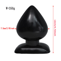 Nouveau gros poing sangle Plug Anal gode jouets sexuels pour hommes et femmes Massage de la Prostate et godemichet Anal tirer perle jouets sexuels anaux